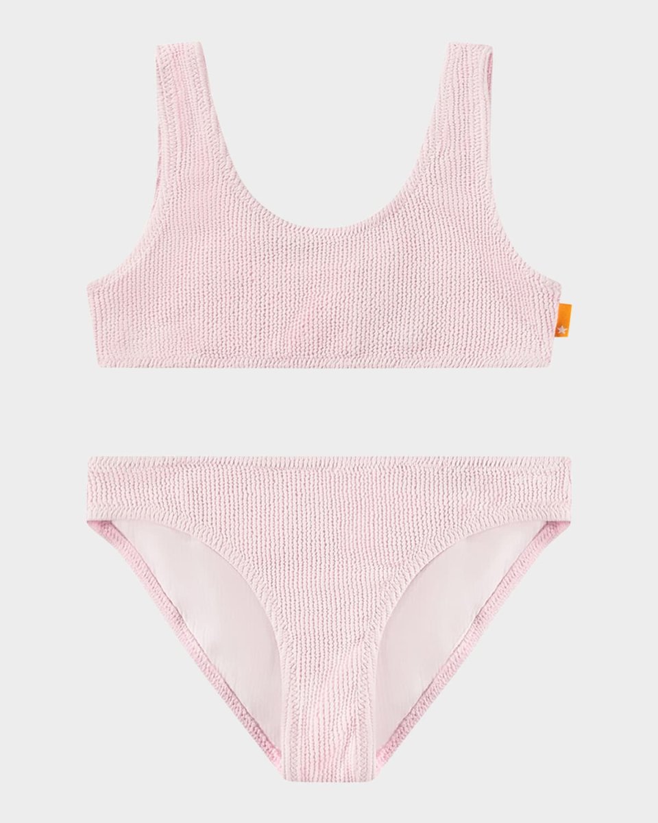 Girl's Nola Two-Piece Swimsuit, Size 7